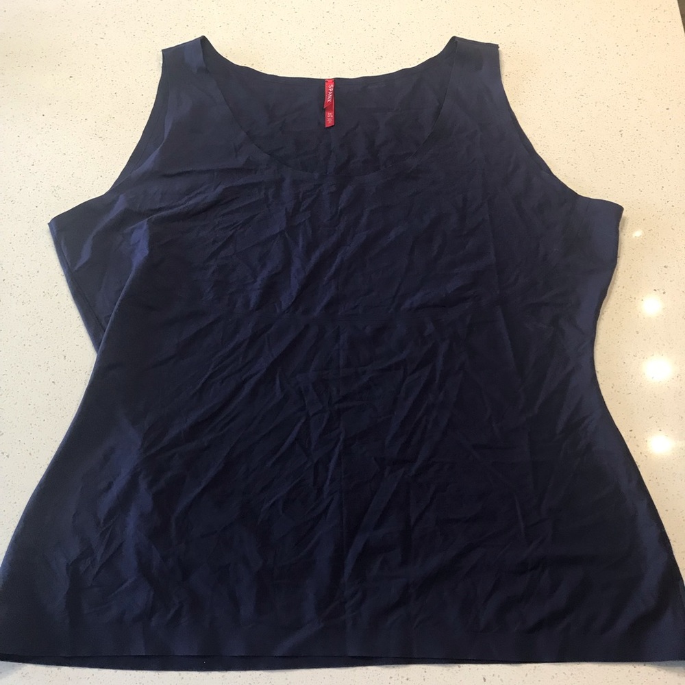 SPANX Thinstincts Tank Navy Blue 3X